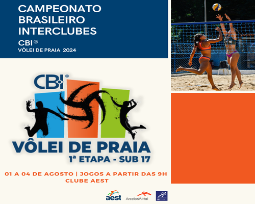 Campeonato Brasileiro Interclubes de Vôlei de Praia 2024 - 1ª Etapa Sub 17