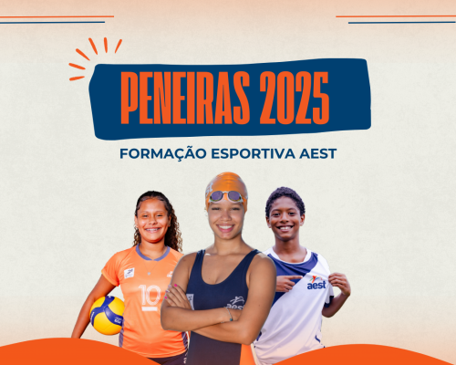 Clube AEST promove peneira de atletas para seleção de novos talentos esportivos