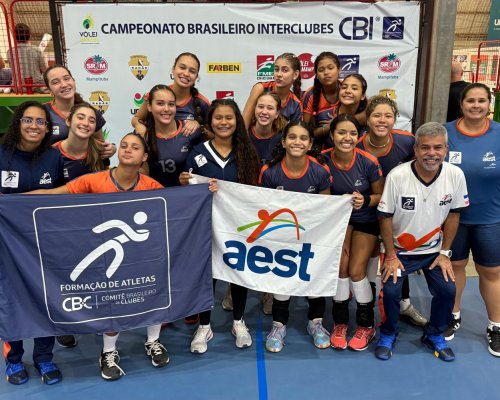 AEST conquista 9ª colocação no Campeonato Brasileiro Interclubes de Voleibol Sub-16 Feminino 