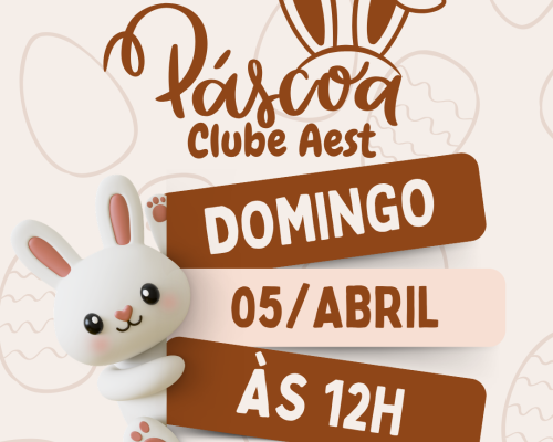 Páscoa no Clube AEST promete tarde especial para toda a família