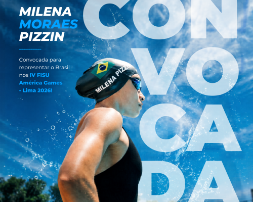 Atleta do Clube AEST é convocada para representar o Brasil nos IV FISU América Games – Lima 2026
