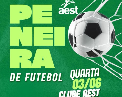 AEST realiza 2ª Peneira/Avaliação de Futebol para a temporada 2026