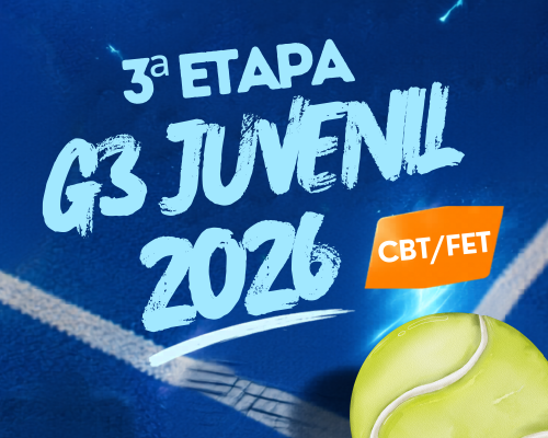 Clube AEST recebe a 3ª Etapa G3 Juvenil 2026 e reforça protagonismo no tênis capixaba