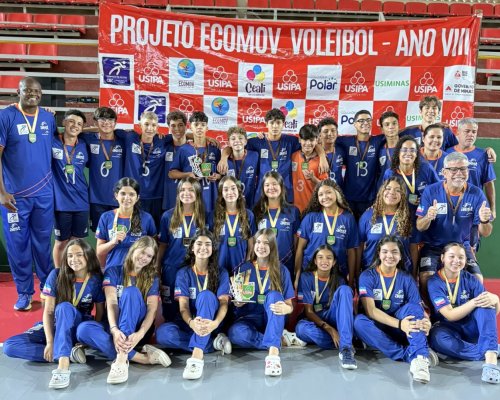 AEST conquista título no Sub-14 Feminino e 3º lugar no Sub-15 Masculino na Copa Usipa 2026